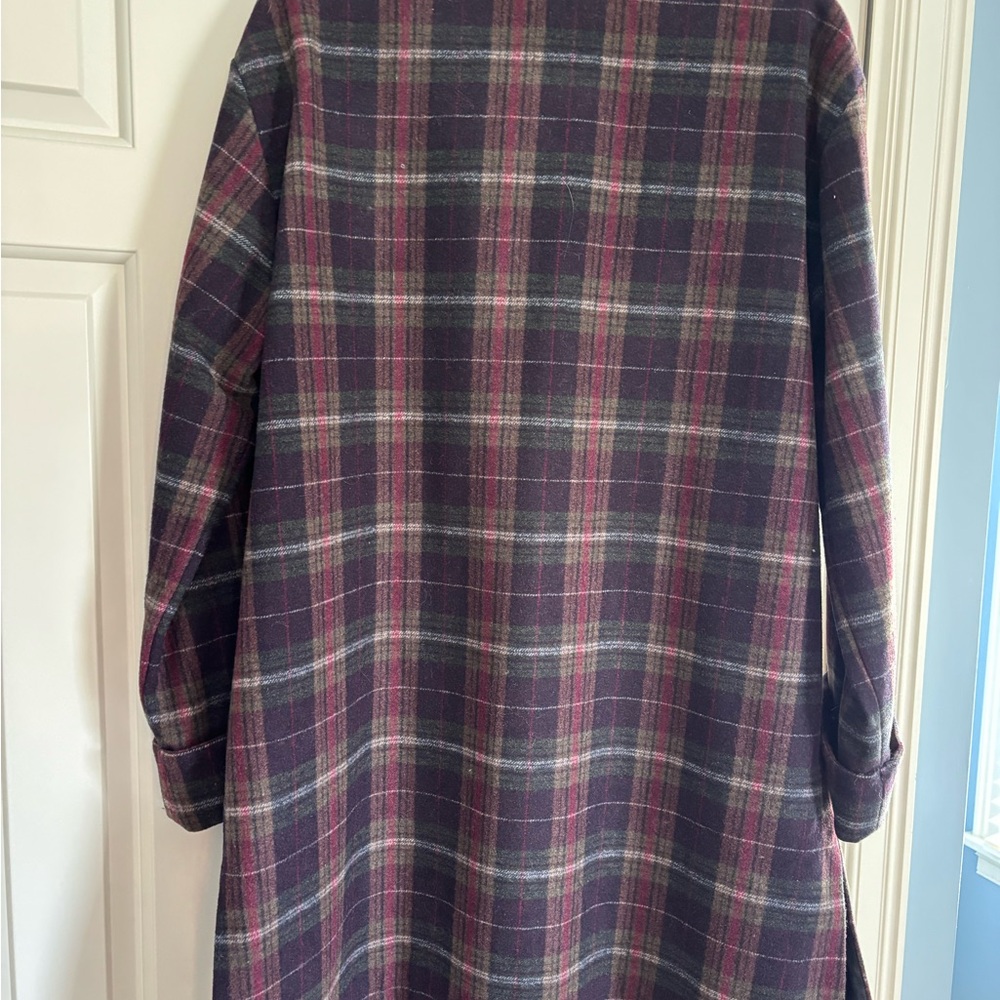 mododoc Plaid Women's Blazer in Purple and Gray NEW LOWER PRICE - Picture 4 of 7